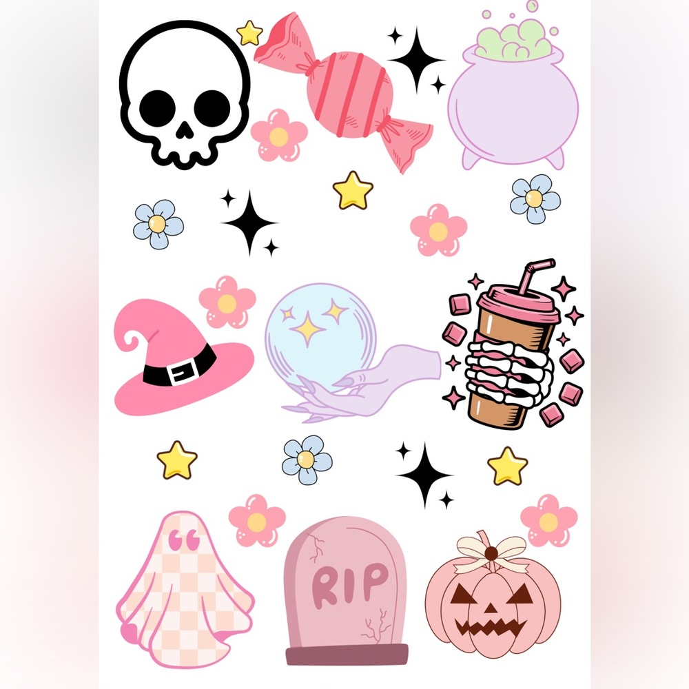 Cute Halloween digital art